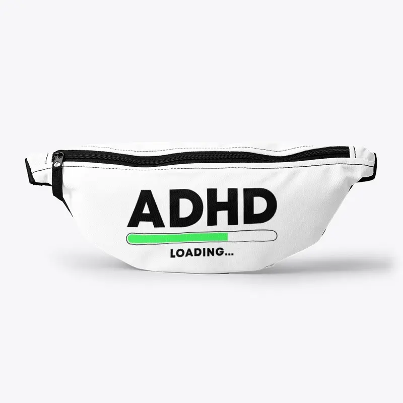 ADHD Loading... Black on White